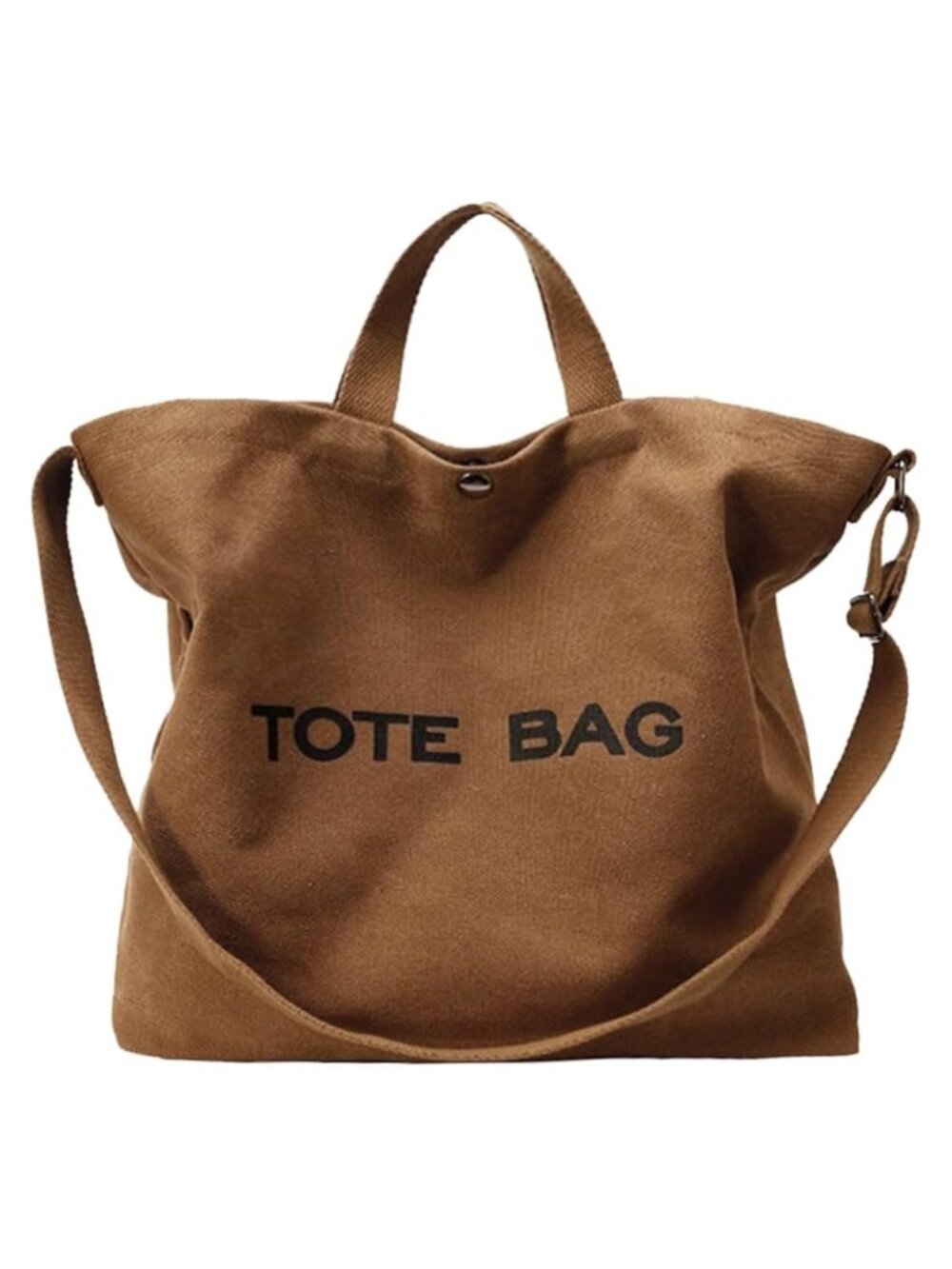 Canvas Tote Bag Large Shoulder Crossbody Top Handle Travel Handbag